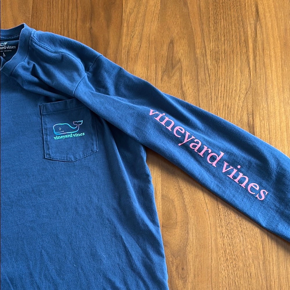Vineyard Vines Blue Long Sleeve Shirt